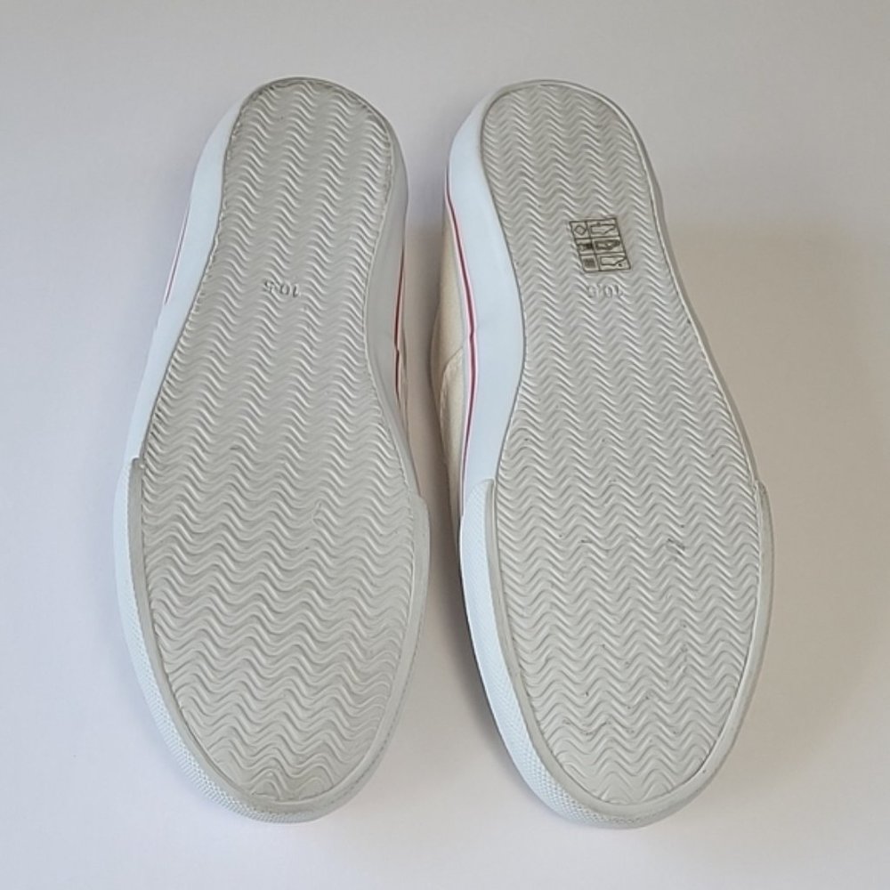 Tory Burch Murray off white lace-up sneakers women's size 10.5 - Picture 8 of 13